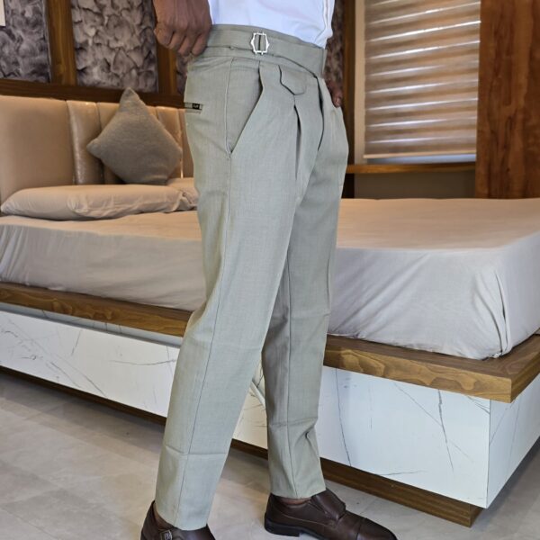 GREEN PREMIUM IMP SINGLE BUCKLE GURKHA PANTS