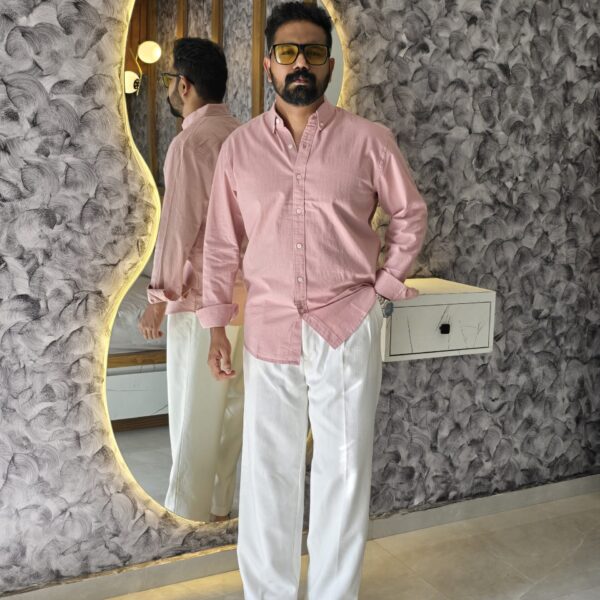 Premium Linen Blend Regular Fit Shirt