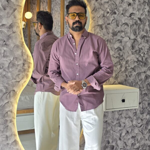 Premium Linen Blend Regular Fit Shirt