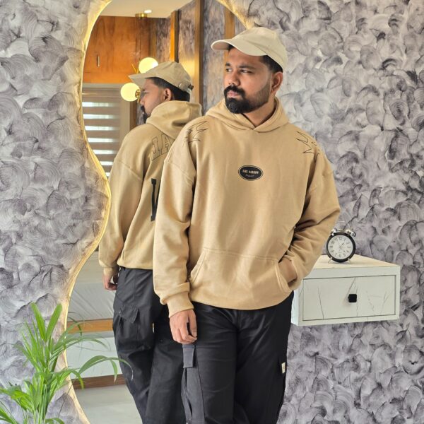 Brown Premium Oversized Hoodies Streetwear Edition